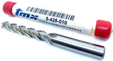 TMX 5-425-010 5/16" 4 Flute 3/8" Shank HSS Extra Long Single End End Mill