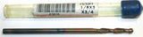 Garr Tool 1/8" 2-Flute Extra Length Carbide Ball End Mill 43020 New