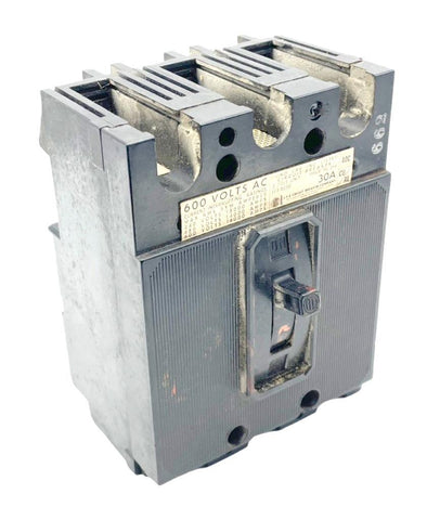 ITE EF3-B030 3 Pole Circuit Breaker 30A 600VAC Bolt On Mount