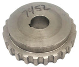 Unbranded CWC9-25SS-C2053P-05 Roller Chain Sprocket 25-Teeth With Keyway 1" Bore