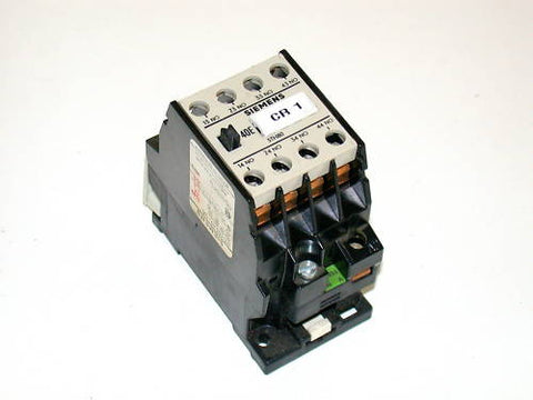 4 SIEMENS CONTROL RELAYS 10 AMP MODEL 3TH8040