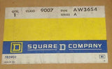 New Square D 9007AW36-S4 Roller Limit Switch Series A Made in USA