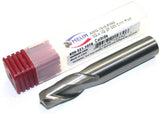Melin AMG-1616-R060 1/2" Diameter 1/2" Shank 2 Flute .060" CR Carbide End Mill