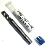 Garr Tool 230M 13/64" Diameter 4-Flute Carbide .060 Corner Radius End Mill