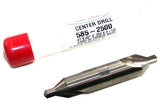 HTC 585-2500 5/8" Diameter 60-Degree #7 x 3-1/2" OAL Solid Carbide Center Drill