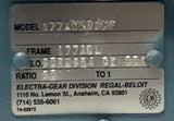 Regal Beloit 177A Gear Reducer 30:1 Ratio 177ADL Frame 90EN954 CK 001