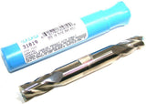 SGS 31019 7/16" Diameter 1/2" Shank 4 Flute Double End Carbide End Mill