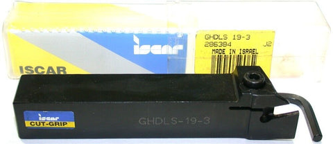 Iscar GHDLS-19-3 Cut-Grip Grooving, Turning and Parting Shank Toolholder New