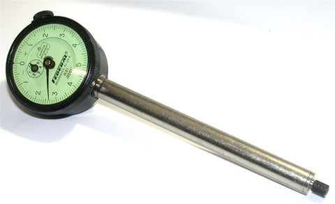 Federal B2I 4" long stem dial .0001" precision indicator w/ revolution counter