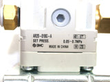 SMC AR20-01BG-A 1/8" NPT Air Regulator with Gage and Bracket 0.05-0.7MPa