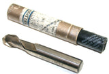 Weldon 29453 3/8" 3/8" Shank 2 Flute HSS Ball End Mill