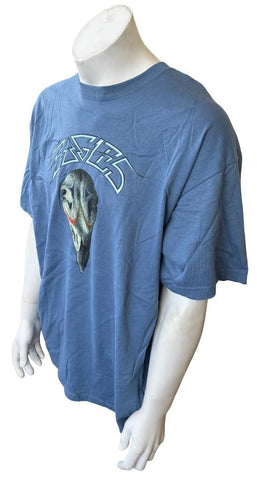 Gildan Men's Eagles Summer Tour 2010 Graphic Blue Short Sleeve Shirt Size XL