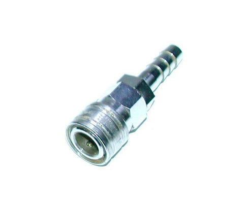 New Machine HS-03 UNIC Stainless Steel Female Quick Coupler Fitting 3/8 Barb