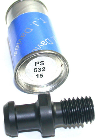 T. J. Davies PS-532X15 Retention Knob/Pull Stud 5/8-11 Thread CAT-40 Shank