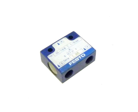FESTO 0S-1/8 B PNEUMATIC VALVE ASSEMBLY 1/8 NPT