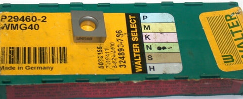 Lot of 8 Walter Carbide Indexable Milling Inserts P29460-2 WMG40