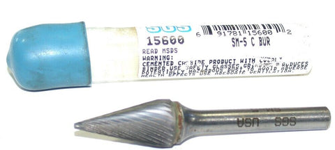 SGS 15600 Universal SM Imperial Carbide Burr 1/2 in Pointed End