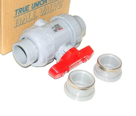 New Asahi Valves 14DIB-00088 True Union PVC Ball VALVE 25 mm 1" TYPE 21 EPDM