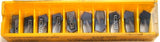 Lot of 10 New Kennametal A2016R06CF00 KC5025 .0630" Cutting Width Cut-off Insert