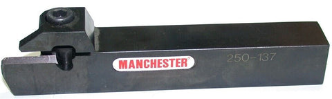 Manchester 250-137 3/4" Square Indexable cut-off and grooving tool holder New