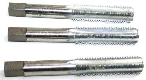 3 Cromclad Netco 396 3/8"-16 NC GH3 4-Flute S.T.I. High Speed Bottoming Tap