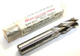 Regal 55311 M14 Diameter 1/2 inch Shank 4 Flute Single End HSS End Mill