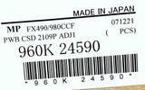 Oriental Motor Vexta CSD2109-P 2-Phase Driver 24/36 VDC 1.4A Run 0.95 Stop 0.39