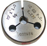GODWIN NO GO THREAD RING GAGE M7 X 1.0-6g