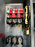 Siemens HF361N Heavy Duty Fusible Safety Switch 30A 600 VAC 3 Pole 3 Ph 4 Wire