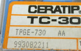 Lot of 9 New Kyocera Ceratip TC-30 Triangular Carbide Inserts TPGE-730 AA