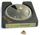 Lot of 5 Vargus 6.0IR18NPTVHX Tin Coat Carbide Threading Inserts