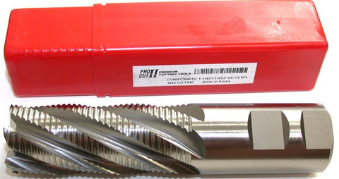 ProCut II CV80FCM4010 1 1/4" Diameter 1 1/4" Shank 6 flute Roughing End Mill