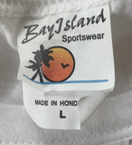 Bay Island Women's Cinderella Winged Skull Graphic White Shirt Size Large