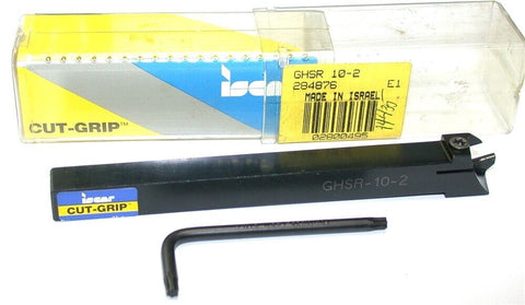Iscar GHSR-10-2 Indexable Grooving Toolholder New