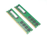 LOT OF 2 QUIMONDA HYS64T12802HU-3S-B COMPUTER RAM MEMORY MODULE 1 GB EACH