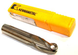 Kennametal BNEC562S3 K 600 3/8" Dia 3/8" shank 3 Fl Solid Carbide Ball End Mill