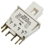 Cherry F84 Switch CKTS 1 & 3 16A 125-250VAC 3/4hp-1-1/2hp CKT 2 0.1A (Lot of 10)