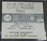 New Allen Bradley 1785-L11B PLC CPU Processor Module Series C Rev. E