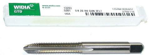 Widia 2750118 1/4-28 NF H4 3 flute gun Tap New