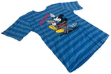 Disney Boys Mickey Mouse Action! Walt Disney Studios Striped Shirt Size Medium