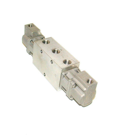 New Versa VJJ-4303-316 Stainless Steel Pilot Operated Pneumatic Valve 1/4 NPT
