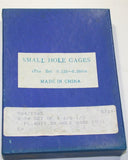 06471965 4 pcs Full Ball Small Hole Bore Gage Set .125-.500" (3‑13mm) with Case