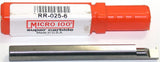 Micro 100 RR-025-6 Carbide Grooving Tool Retaining Ring .025" Width 1/4" Shank