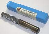 Niagara 33964 1/2" Diameter 1/2 Shank 4 Flute TiCN Coated HSS Ball End Mill