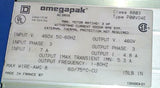 Square D 8803P00VO4E Omegapak 3-Phase Variable Speed AC Drive 2.2 KW 3 HP