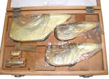 Chuan 0-1" 1-2" 2-3" .0001" Resolution Outside Micrometer Set w/ Standards Case