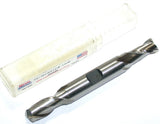 Regal 050110AM 7/16" Diameter 1/2" Shank 2 Flute Double End HSS End Mill