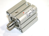 UP TO 2 NEW SMC COMPACT AIR PNEUMATIC CYLINDERS CDQSL20-10S-M9