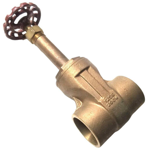 Crane 1700S Sweat Gate Valve 2" 200W 125S