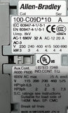 Allen-Bradley 100-C09D*10 Contactor Ser A 110/120V w/ 100S-F Safety Contactor